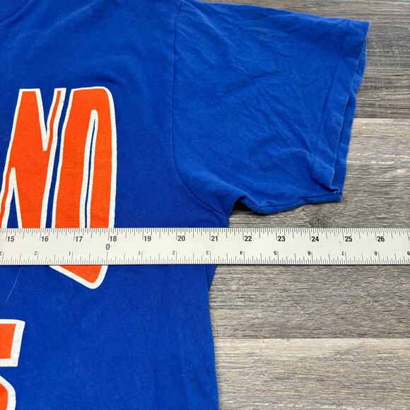 Vintage 90s Nutmeg Mills NBA‎ Cleveland Cavaliers Blue Mens L USA Made T-Shirt - Picture 7 of 9